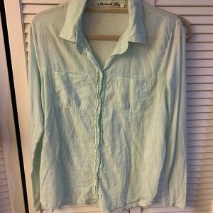 Michael stars button down Size 2 top